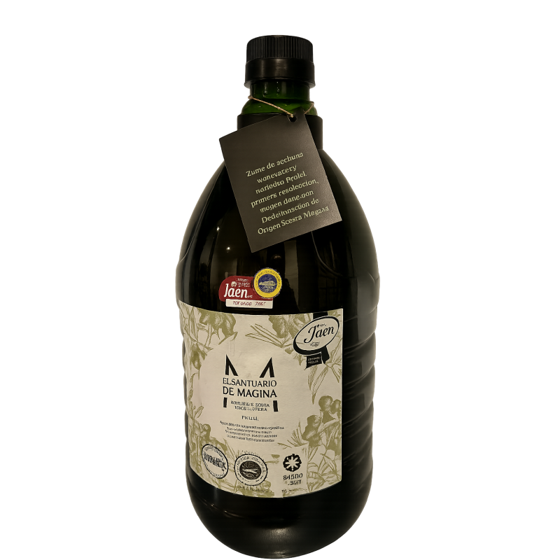 Aceite de oliva VIRGEN-EXTRA D.O. “EL SANTUARIO DE MÁGINA” SELECCIÓN TEMPRANA(4 unidades de 2L)