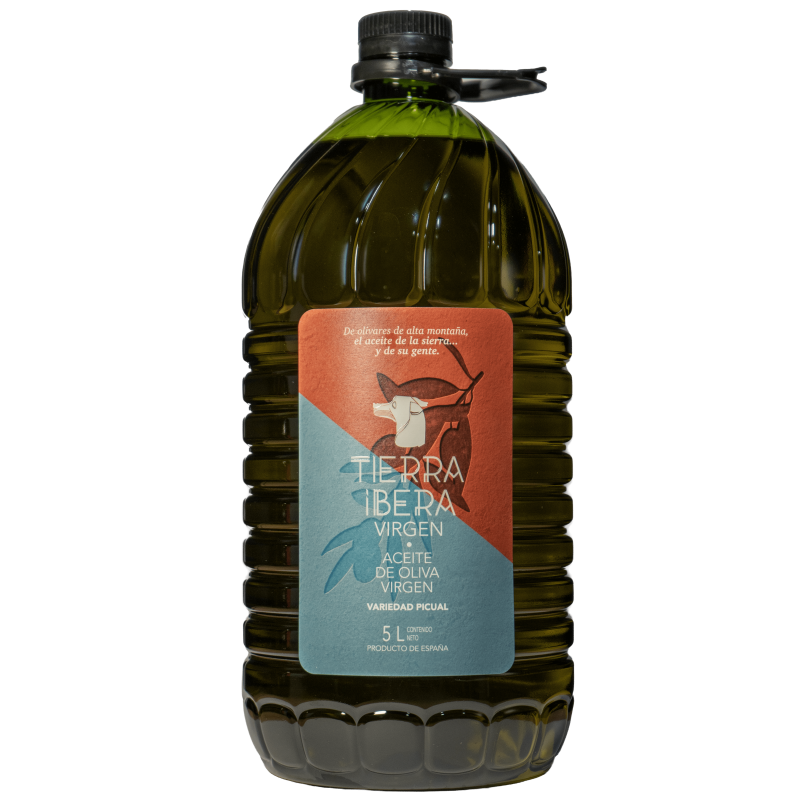 Aceite de oliva VIRGEN “TIERRA ÍBERA” (3 unidades de 5L)